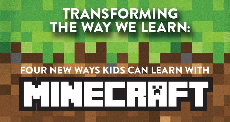 Creative parents and educators have found so many fun opportunities for learning in this virtual world. Here are a few of our favorite ways that kids can learn with Minecraft.