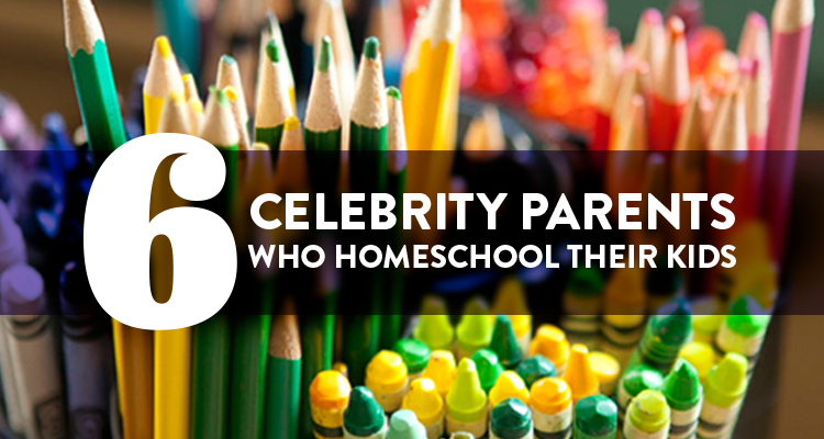 There are an estimated 2,040,000 homeschoolers in America, and some of the biggest names in entertainment are among them.