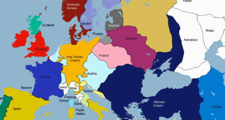 1000 years of european history in 3 minutes