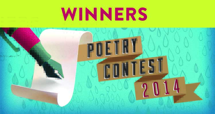 Announcing the winners of the 2014 Splish Splash Poetry Contest!