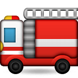 fire truck emoji