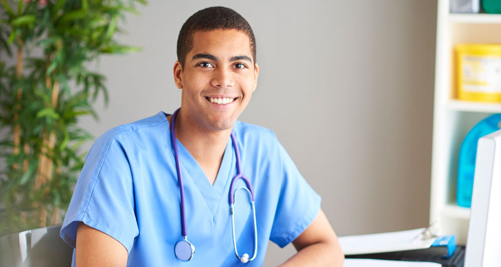 young male nurse