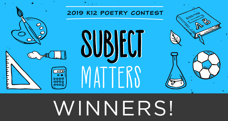2019 poetry contest winners