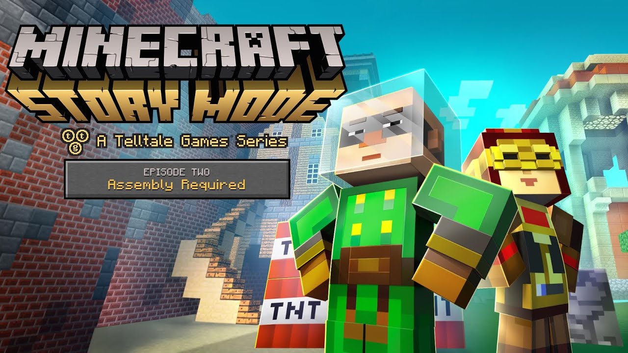 Minecraft Story Mode asks its young audience to care about narrative
